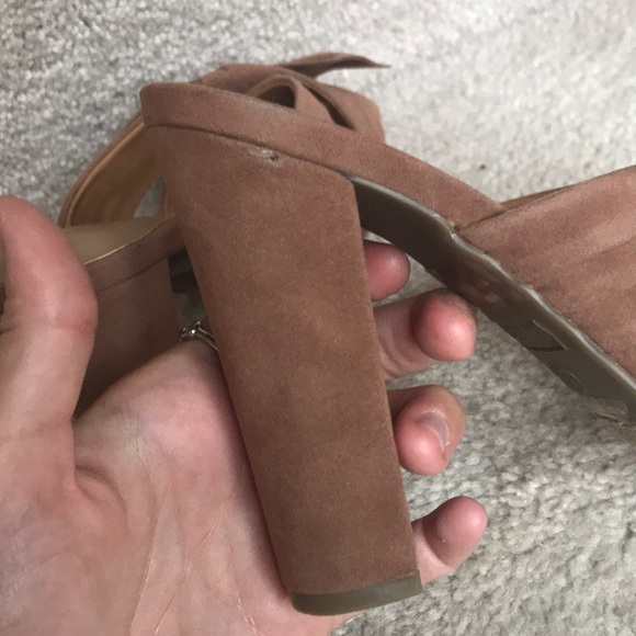 Suede slip knot heels - Picture 6 of 6